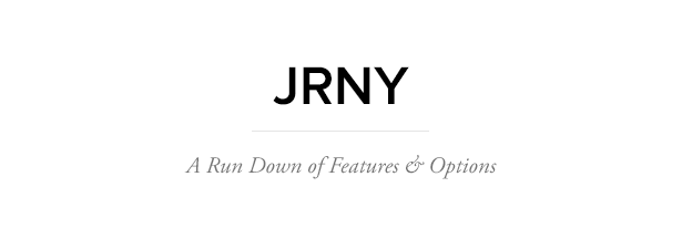 JRNY: A Gorgeous & Responsive WordPress Blog Theme - 1