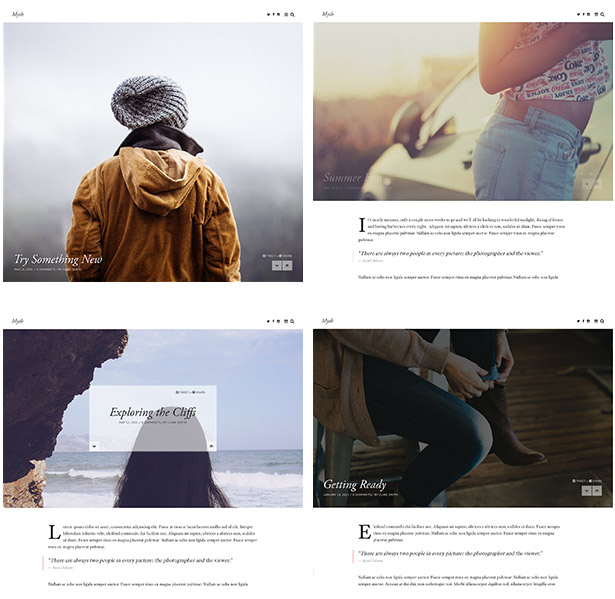 Myth - An Elegant Storytelling WordPress Blog Theme - 3