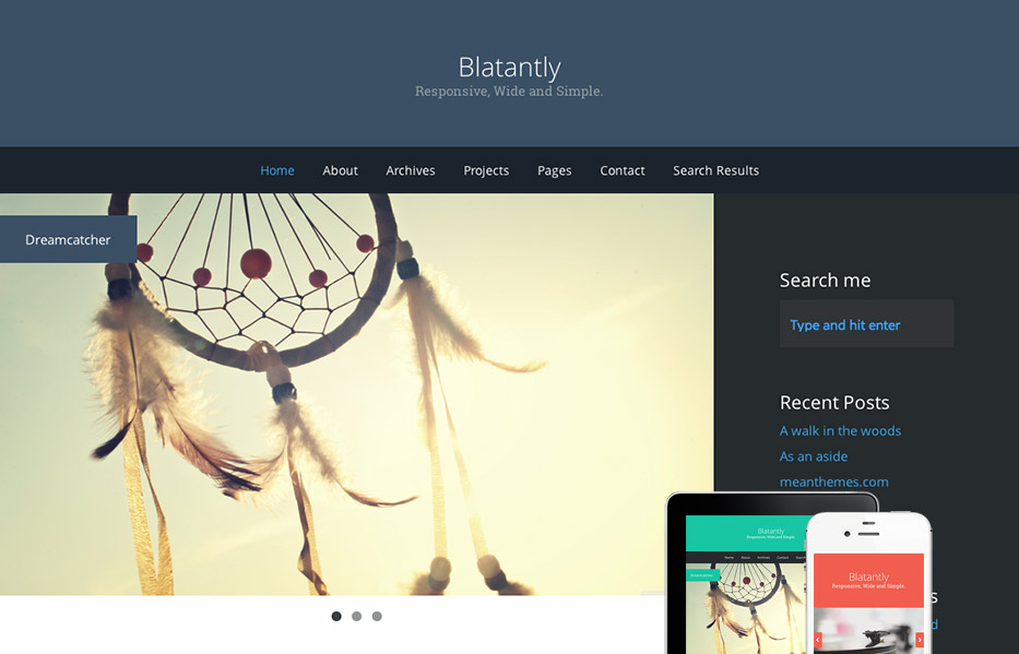 Blatantly – A Versatile Theme