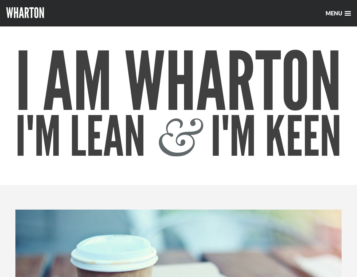 New Blog Theme: Wharton