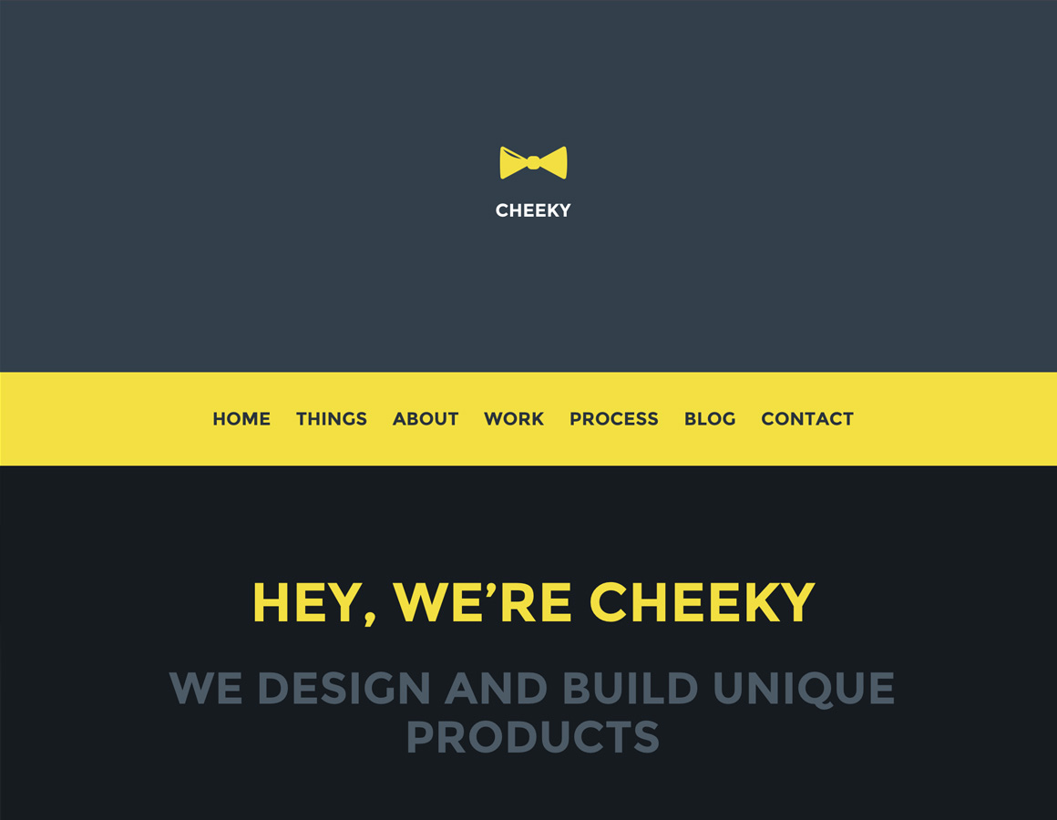 New Theme! Cheeky for WordPress