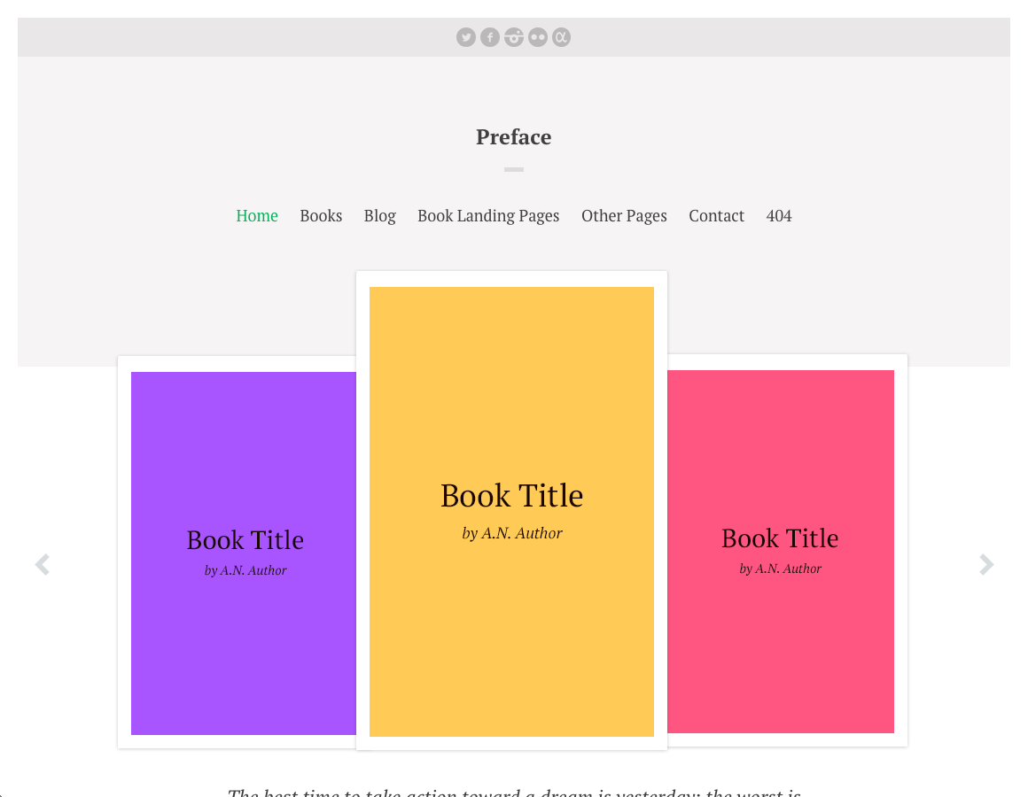 New Theme! Preface for WordPress