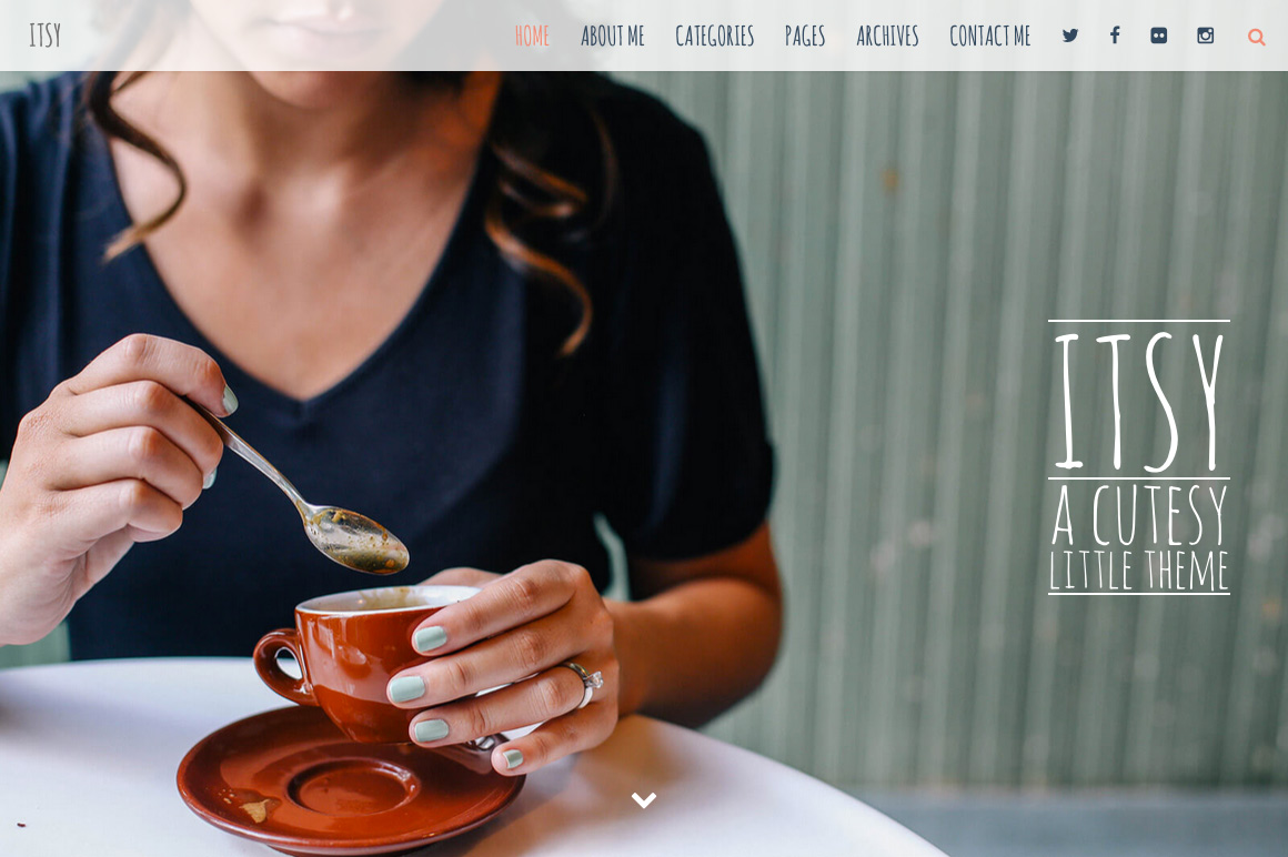 Meet Itsy: A Cutesy Little WordPress Theme